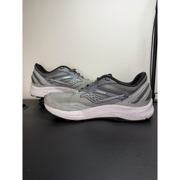 Saucony Cohesion 15 Mens Size 10.5 Gray Running Shoes Athletic Sneaker S20701-22 - Picture 4 of 13